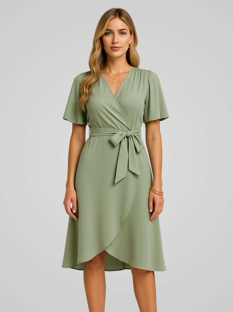 Noa | Elegant Summer Dress with V-neck for Women 9
