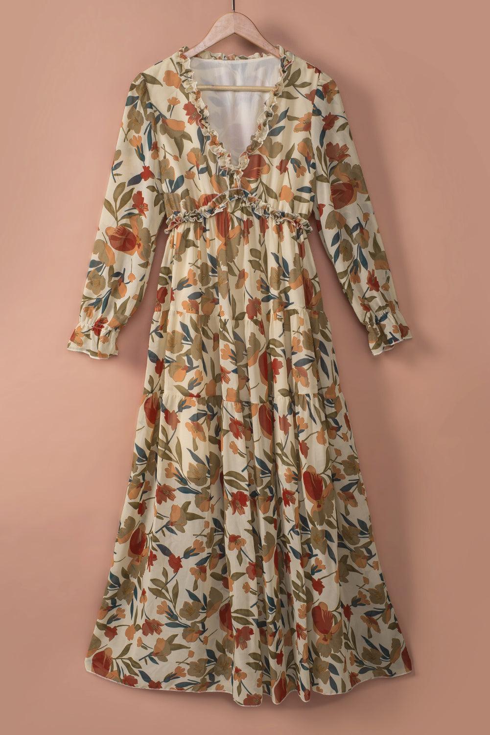 Noémie | Elegant Wild Maxi Dress for Women 7