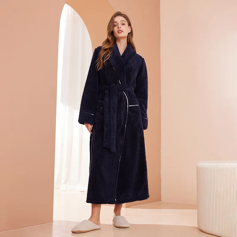 Nora Women's Bathrobe | Soft Fabric, Timeless Design 0
