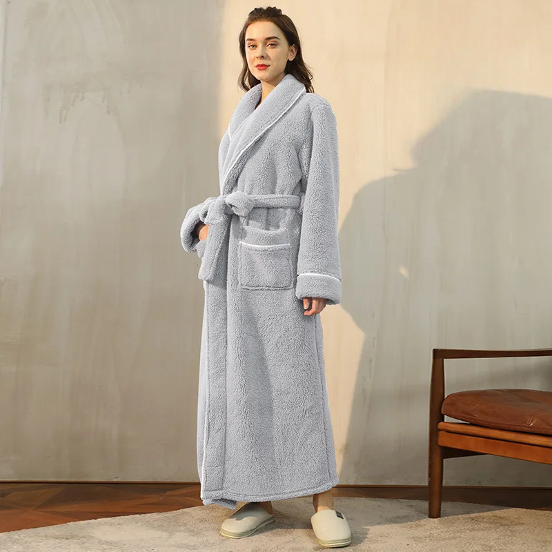 Nora Women's Bathrobe | Soft Fabric, Timeless Design 17