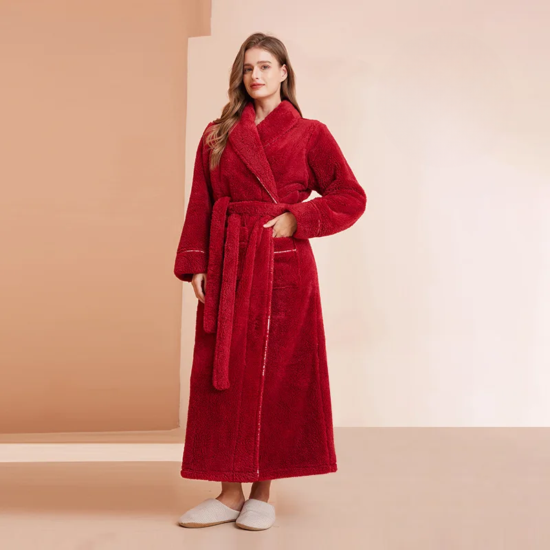 Nora Women's Bathrobe | Soft Fabric, Timeless Design 7