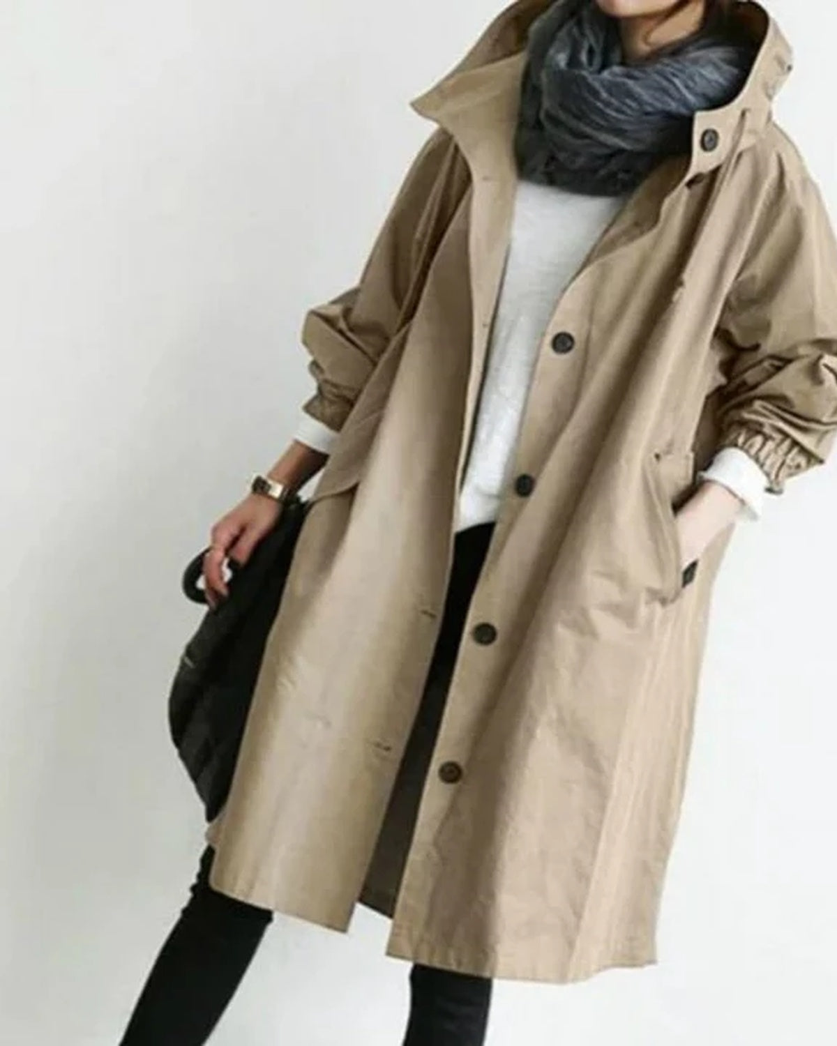 Nora Women's Raincoat | Waterproof, Breathable with Adjustable Hood 4