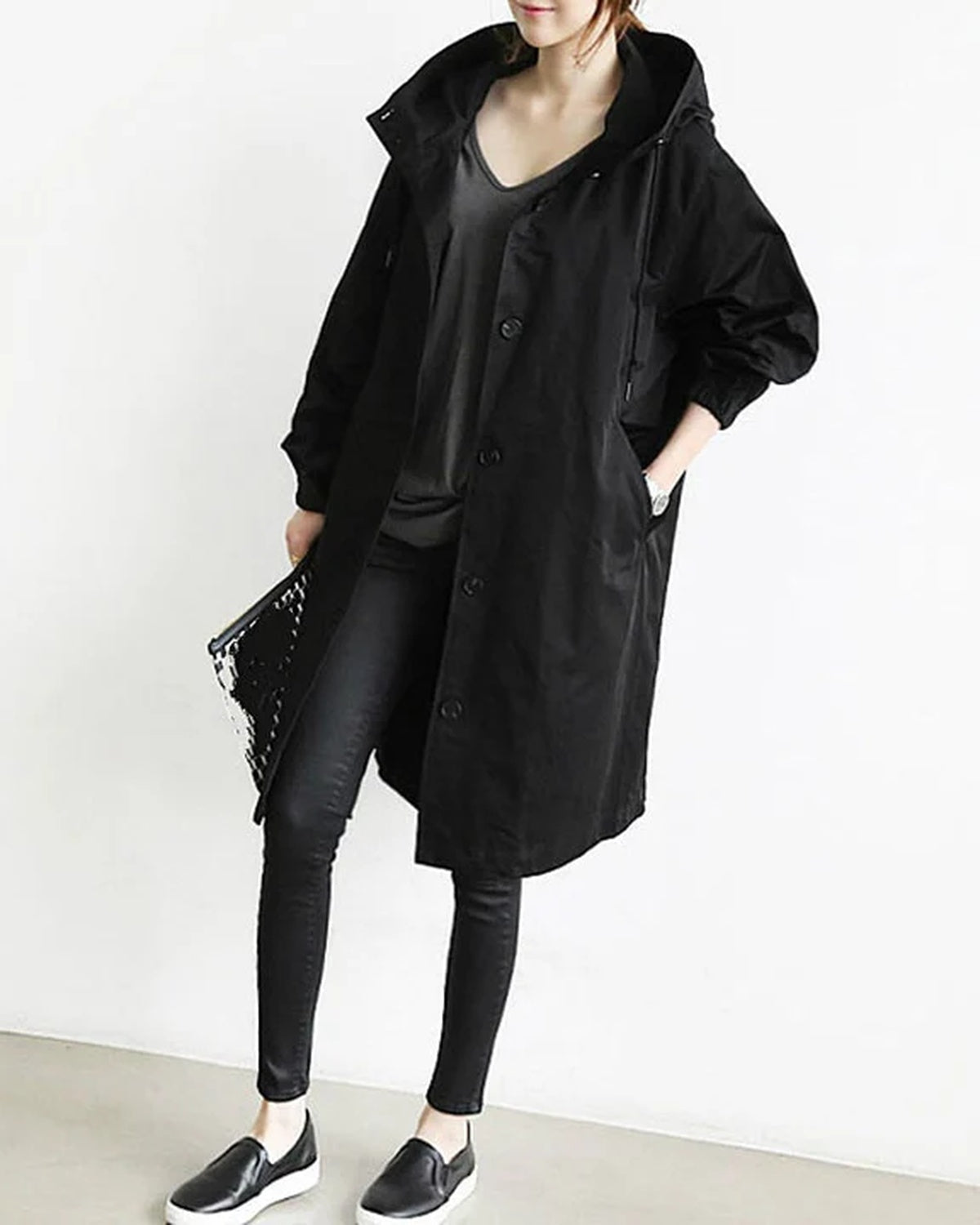 Nora Women's Raincoat | Waterproof, Breathable with Adjustable Hood 5