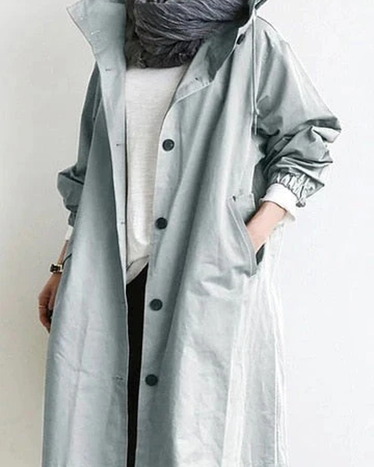 Nora Women's Raincoat | Waterproof, Breathable with Adjustable Hood 6