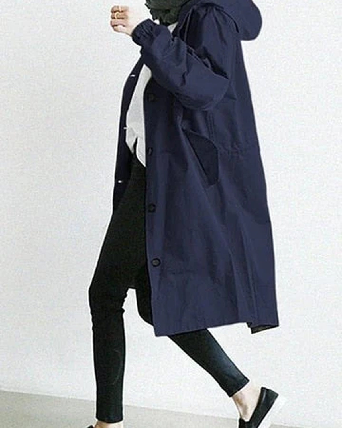 Nora Women's Raincoat | Waterproof, Breathable with Adjustable Hood 7