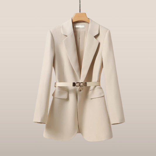 ORLÉA | Women's belted blazer – Fitted model with lapel collar 1