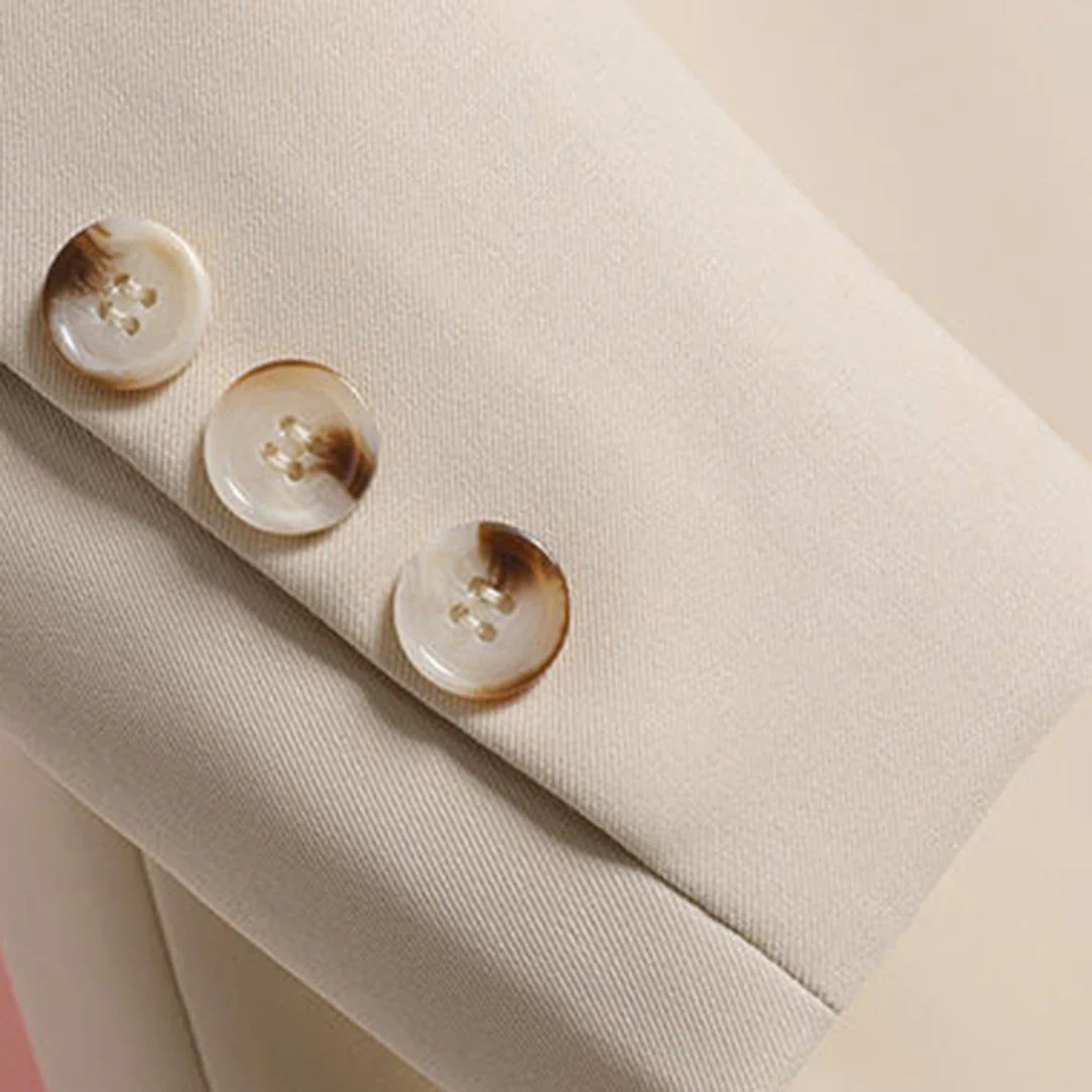 ORLÉA | Women's belted blazer – Fitted model with lapel collar 4