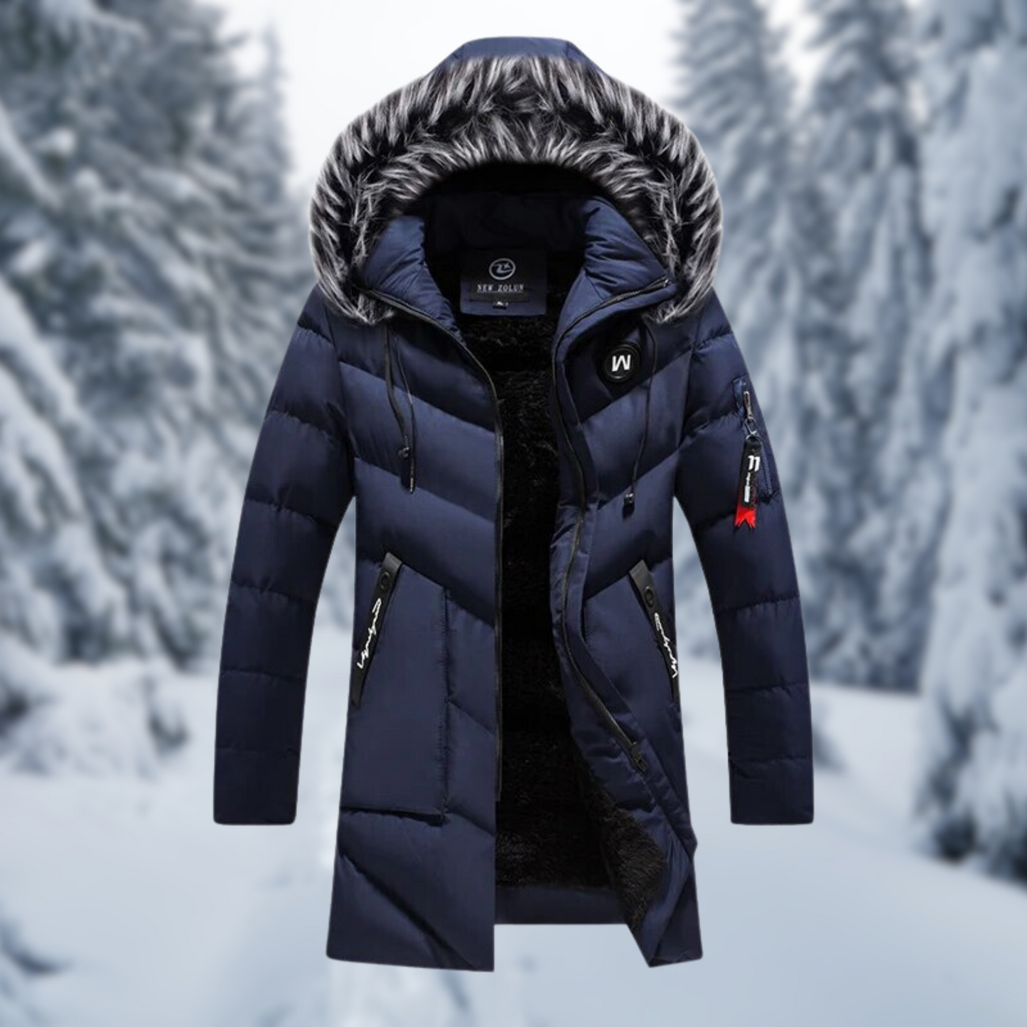 Padded Men's Winter Coat | High-Quality Quilted Jacket, Comfortable and Stylish 2