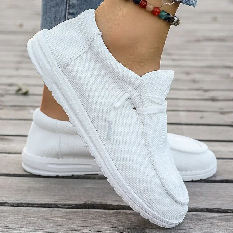 REVANA | Breathable platform sneakers with trendy height 1