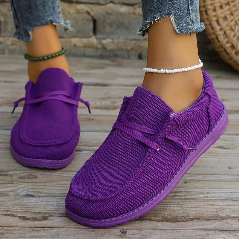 REVANA | Breathable platform sneakers with trendy height 10