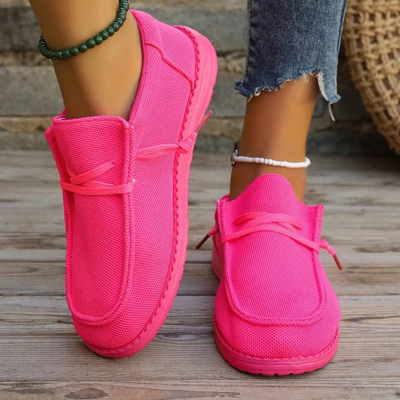 REVANA | Breathable platform sneakers with trendy height 2