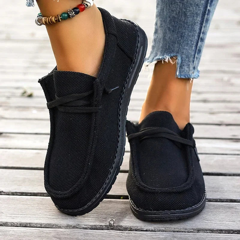 REVANA | Breathable platform sneakers with trendy height 7