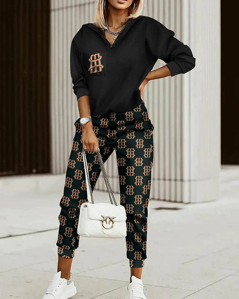 Ravella | Monogram Co-ord Women's Tracksuit 5