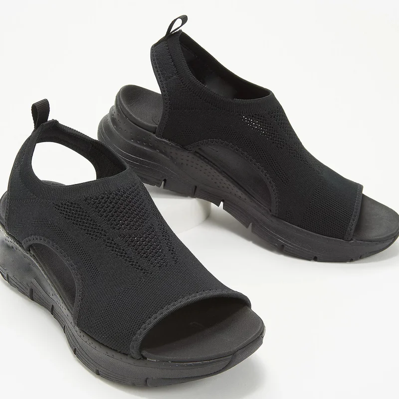 Ravika | Sporty Women's Slip-ons with Airy Mesh and Cushioned Sole 0