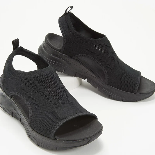 Ravika | Sporty Women's Slip-ons with Airy Mesh and Cushioned Sole 0