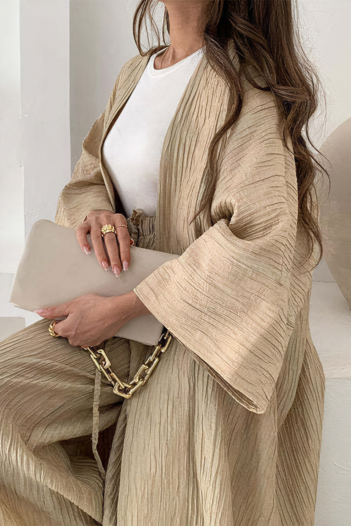 Renée | Comfortable Women's Set with Cardigan and Trousers 0