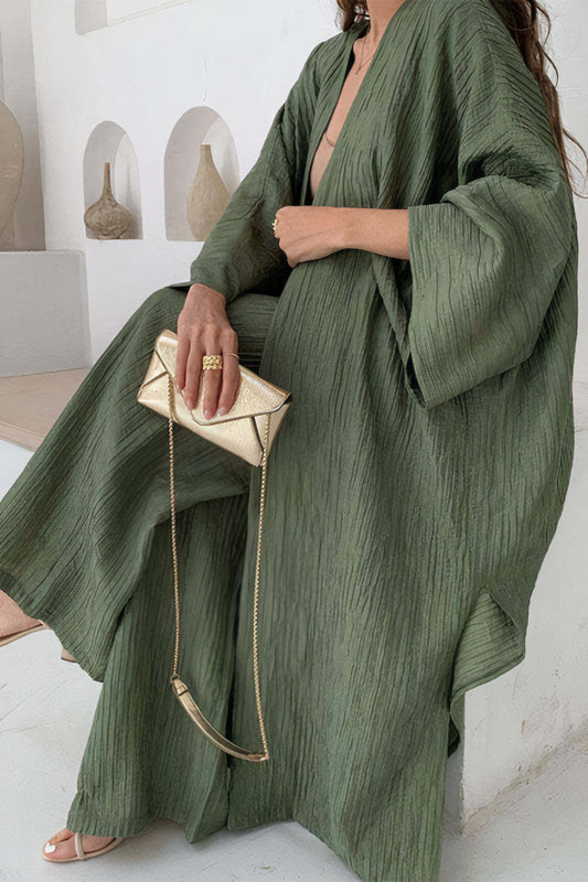 Renée | Comfortable Women's Set with Cardigan and Trousers 1