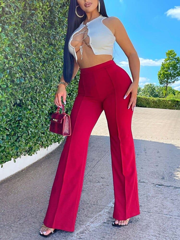 Renée | High-Waisted Flared Trousers For Every Occasion 3