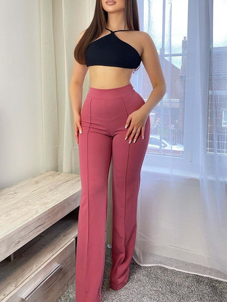 Renée | High-Waisted Flared Trousers For Every Occasion 4