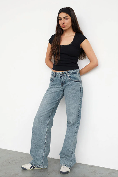 Roxy | Low-Rise Jeans – Trendy & Comfortable Stretch Denim | Y2K Fit 7