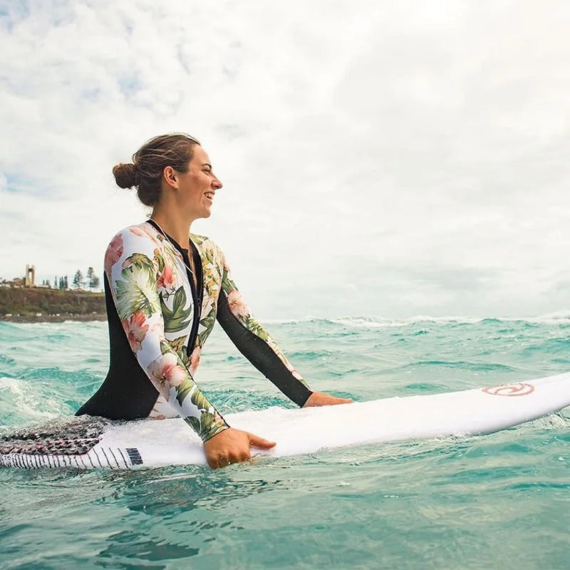 SOLANI | Surf Bodysuit with Colorful Print & UV Protection 6