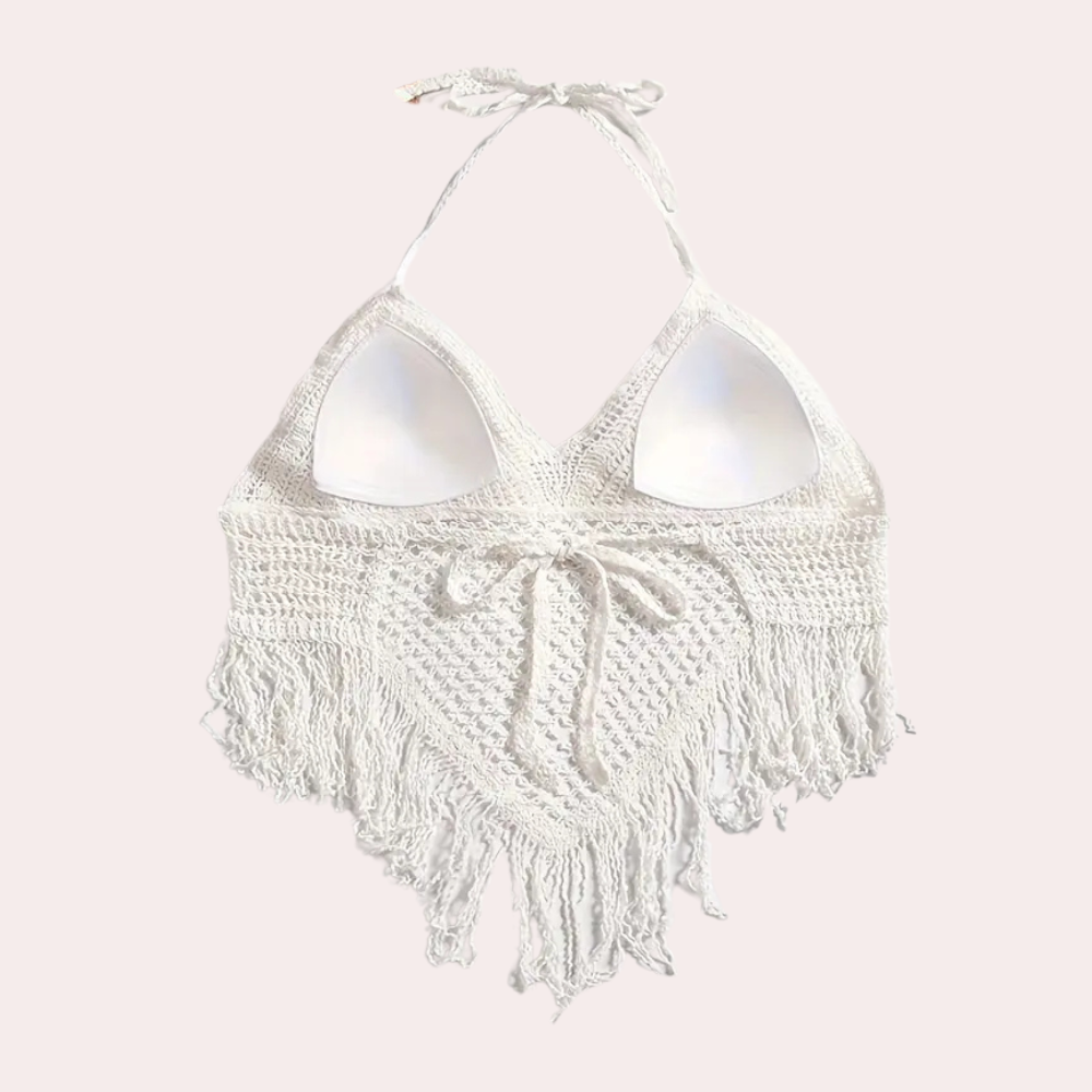 SOLINA | Crochet Summer Top with Open Back 3