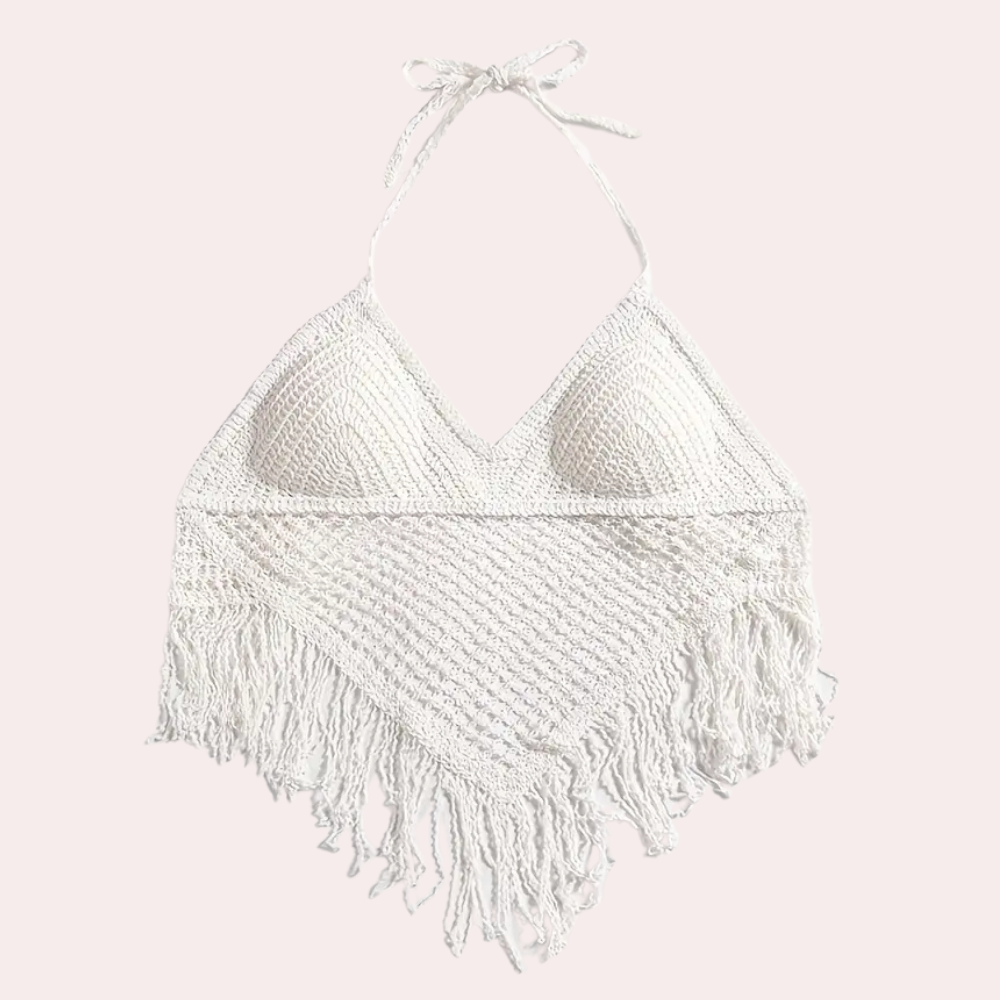 SOLINA | Crochet Summer Top with Open Back 6