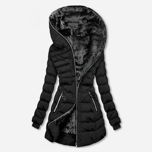 Sasha Women's Winter Jacket | Thick Fleece Lining, Stylish 0