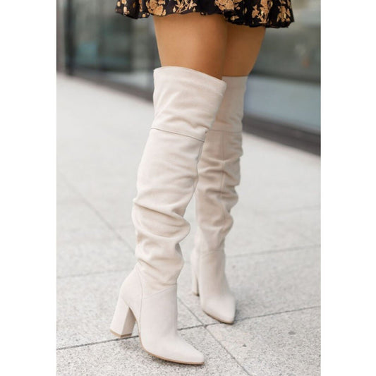 Serelina | Knee-High Women's Boots with Heel and Refined Fit 0