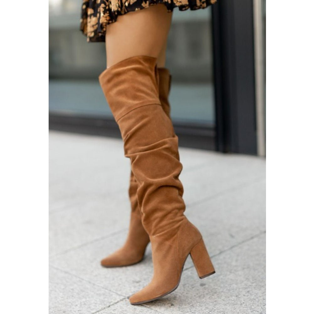 Serelina | Knee-High Women's Boots with Heel and Refined Fit 3