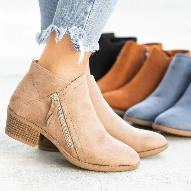 Sienna Women's Chelsea Boots | High-Quality Suede, Timeless Design 1