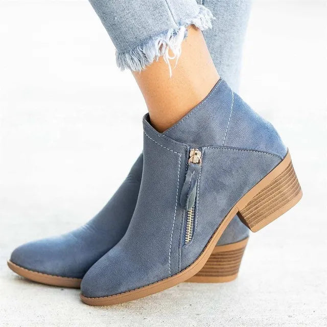 Sienna Women's Chelsea Boots | High-Quality Suede, Timeless Design 7