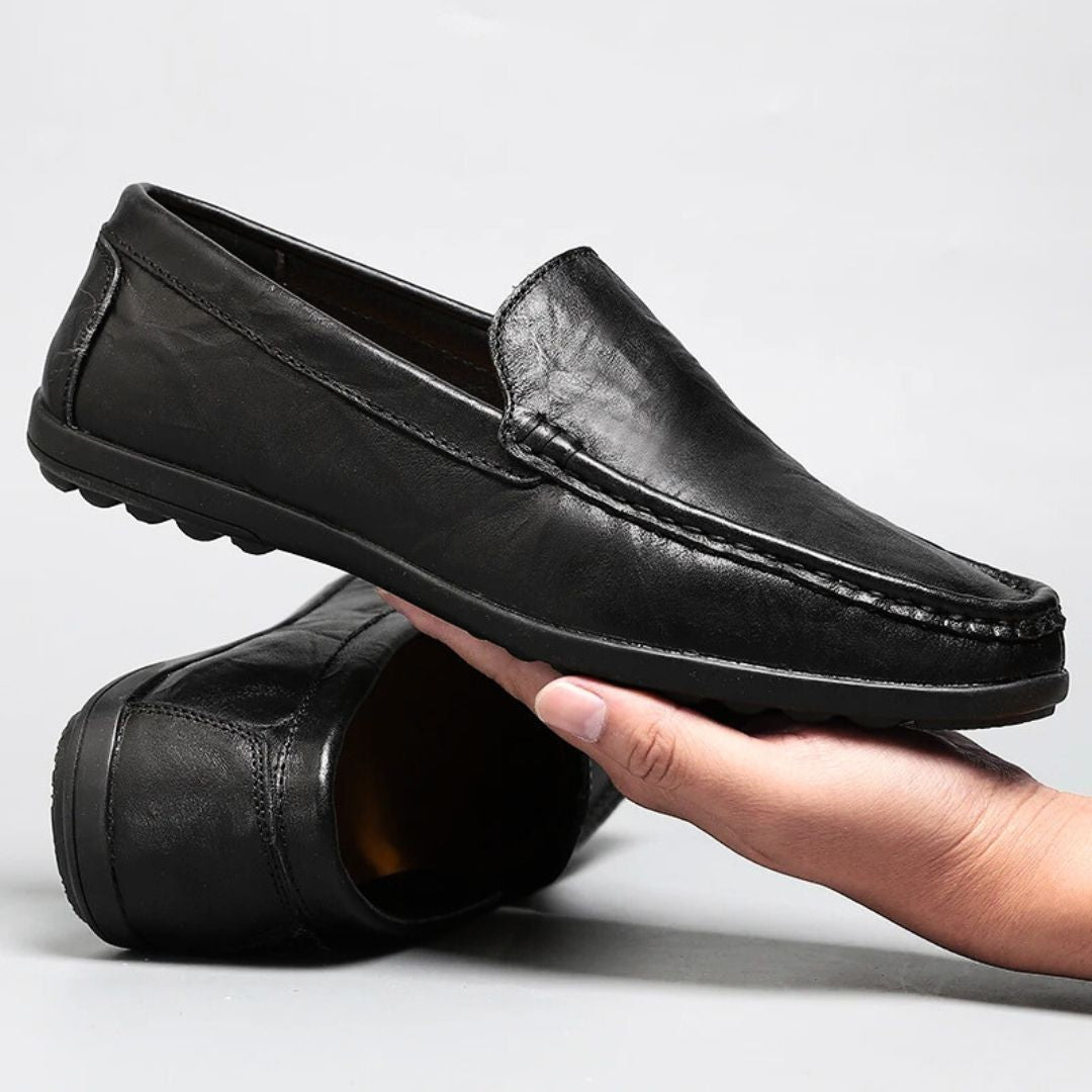 Sierra Men's Loafers Black | Comfortable Fit, Casual and Formal 1