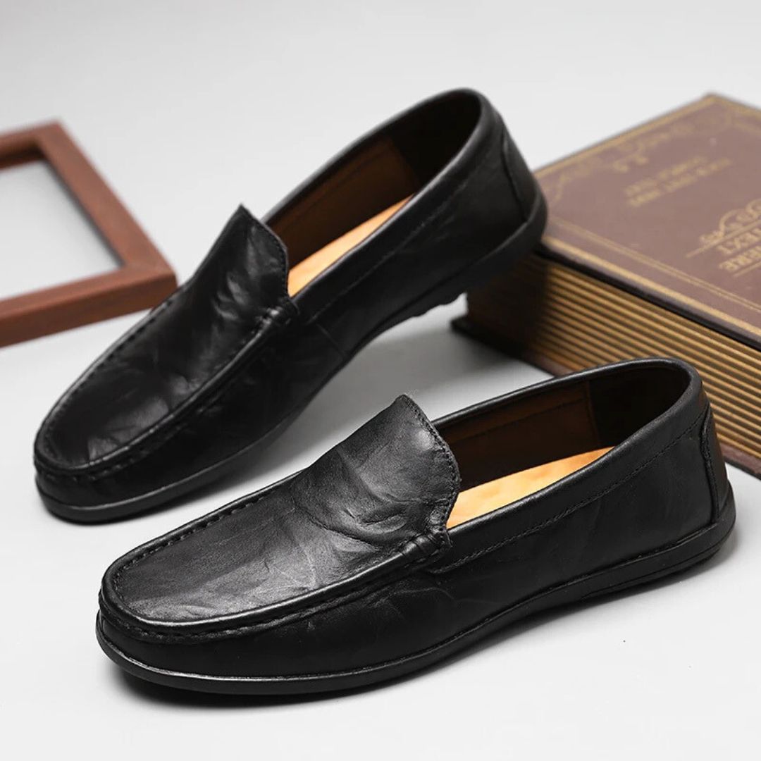 Sierra Men's Loafers Black | Comfortable Fit, Casual and Formal 3
