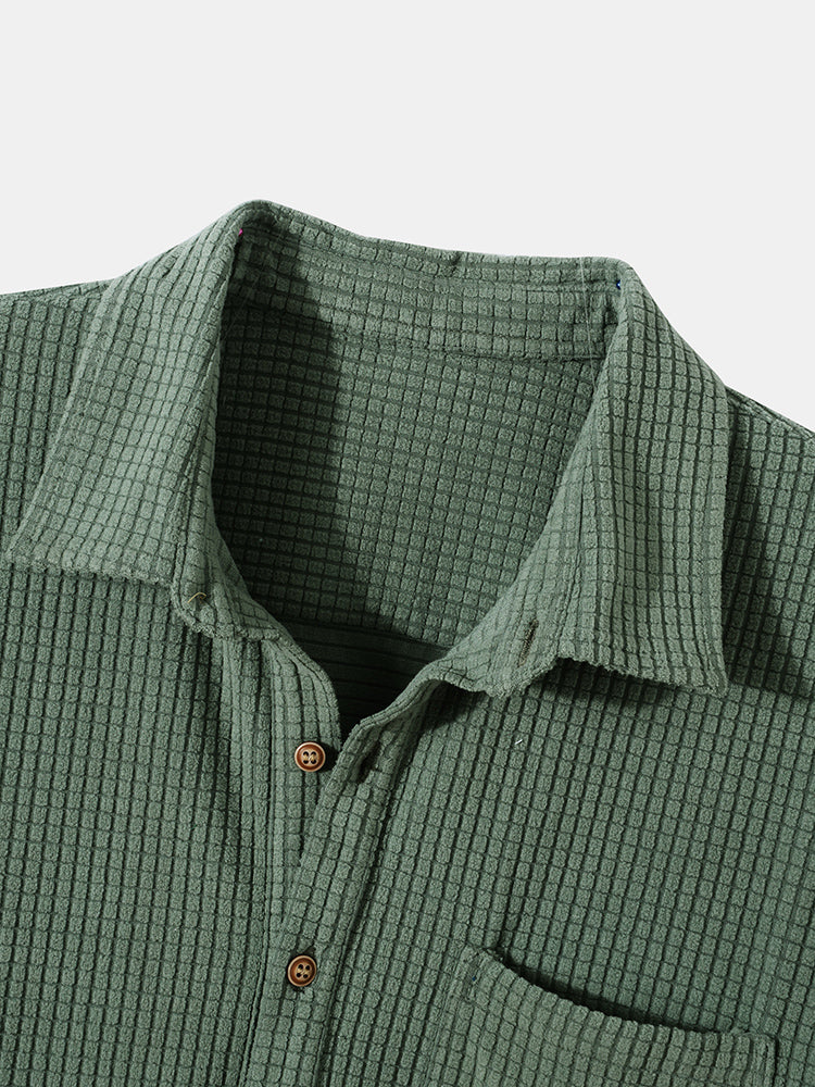 Sleek Men's Shirt | High-Quality Cotton Blend, Versatile Style 2