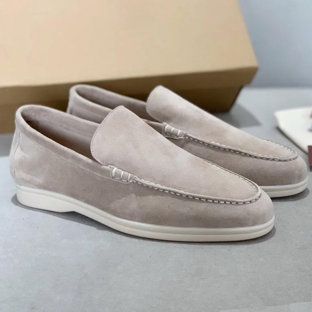 Sleek Suede Loafers for Men | Comfortable Slip-On Design 5