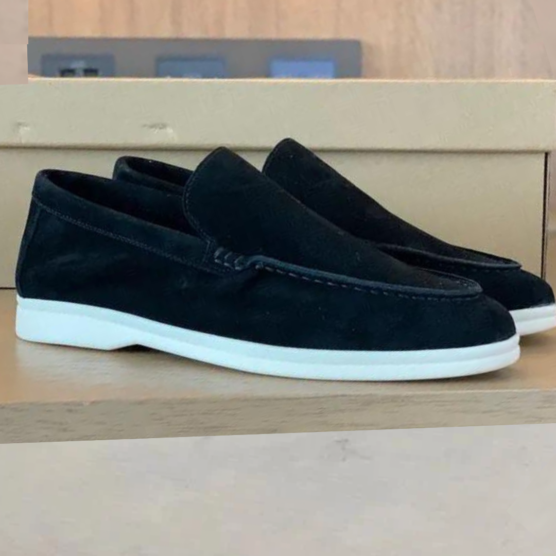 Sleek Suede Loafers for Men | Comfortable Slip-On Design 6