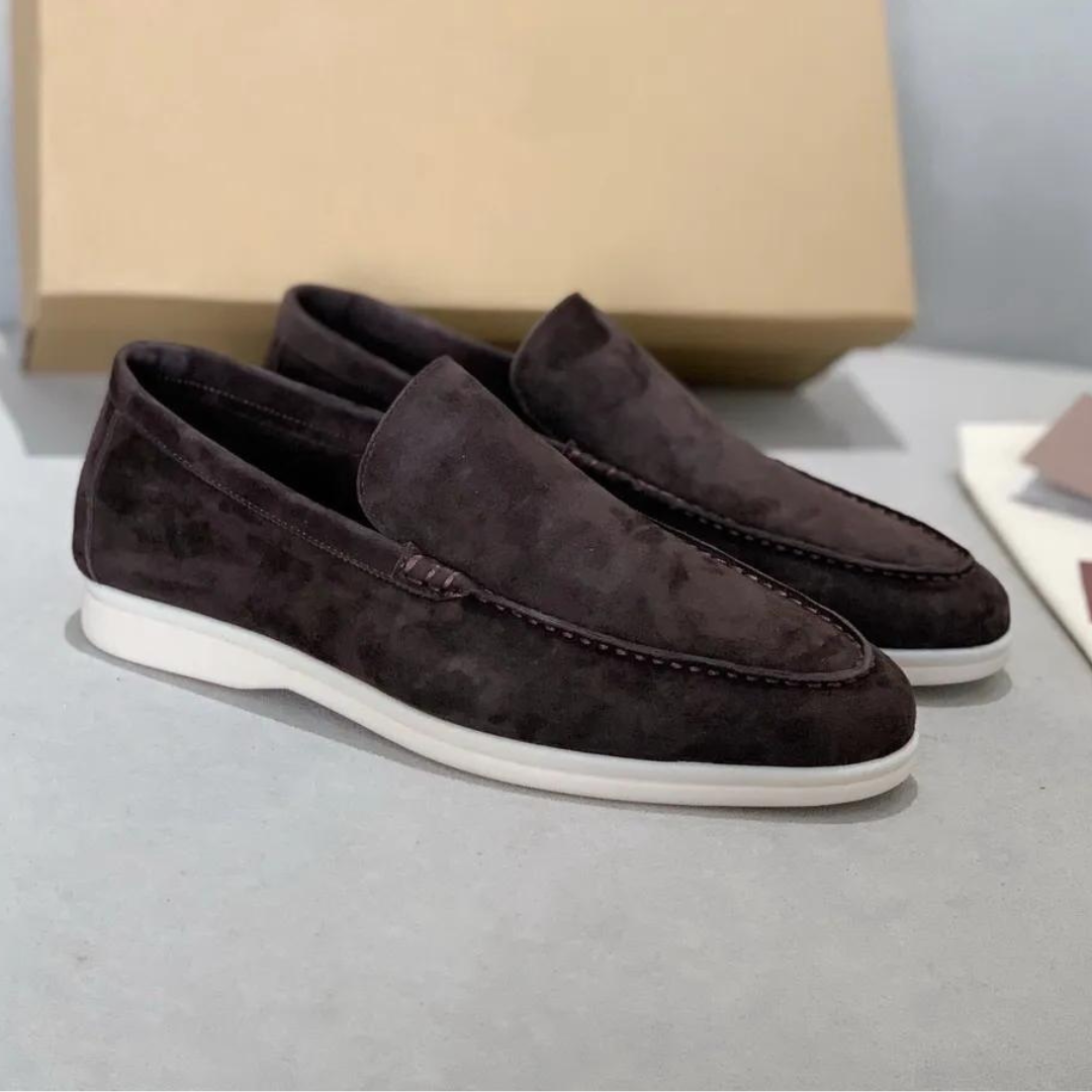 Sleek Suede Loafers for Men | Comfortable Slip-On Design 7