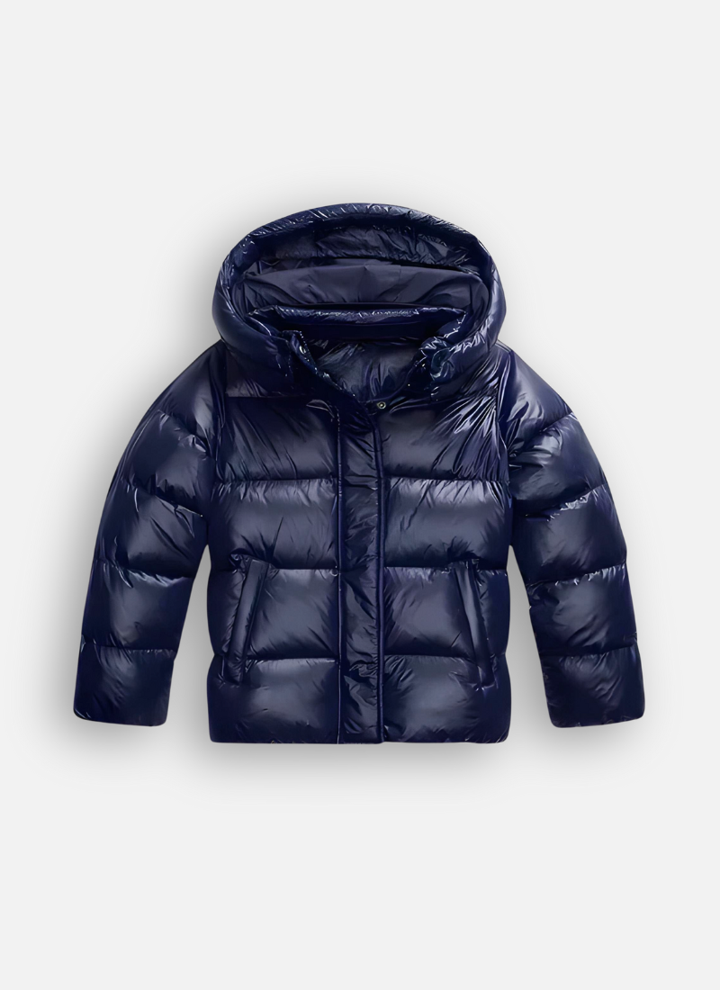 Slim Fit Women's Winter Jacket with Lightweight Insulation and Shiny Finish - Long Women's Coat for Cold Days 2