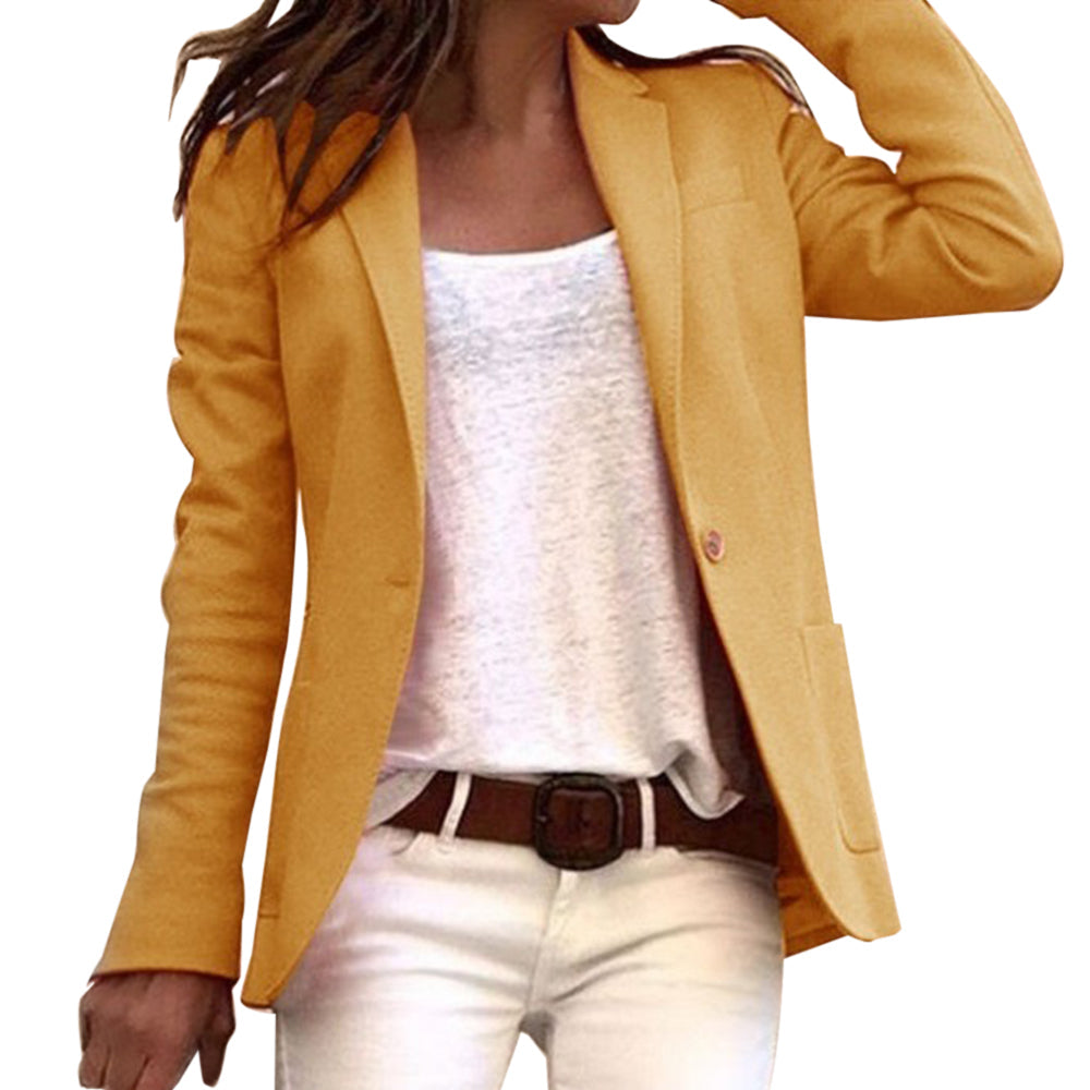 Slim Long-Sleeved Blazer for Women | Work 2