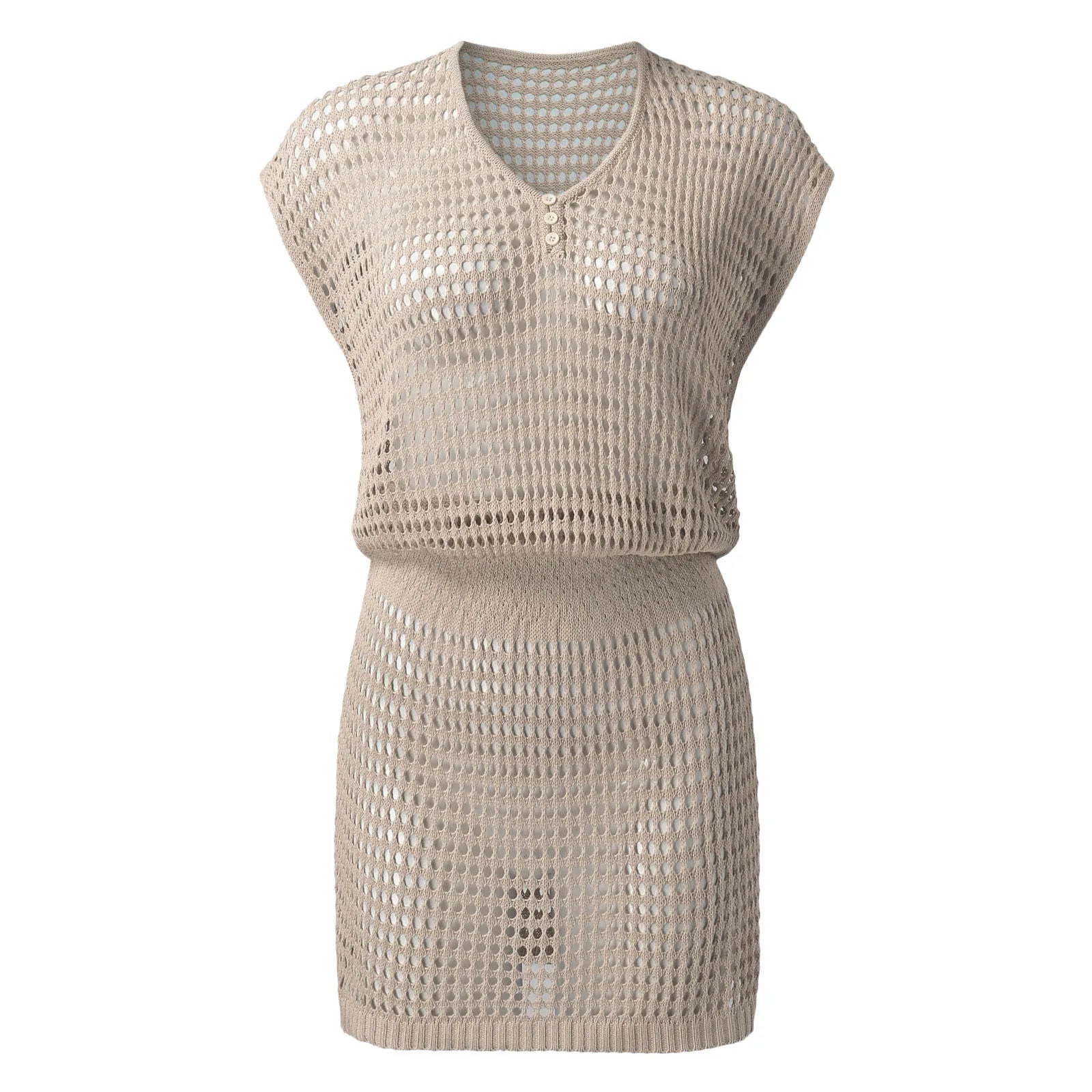 Solea Cover – Sexy Crocheted Beach Dress with Boho Look 2