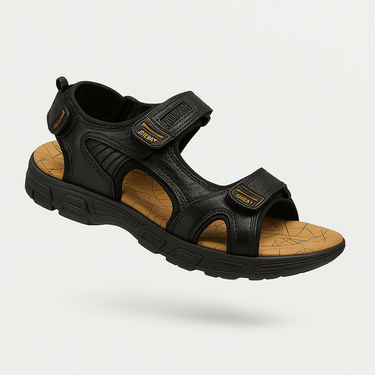 Solvar | Comfort Sandals with Double Buckle and Ergonomic Footbed 0