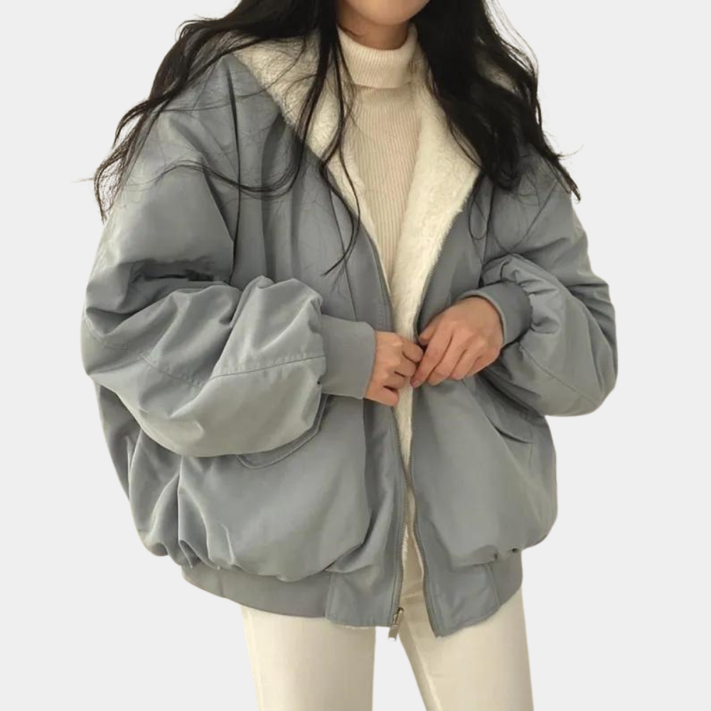 Sophie Women's Winter Coat | Lined Interior, Trendy Short Cut 0