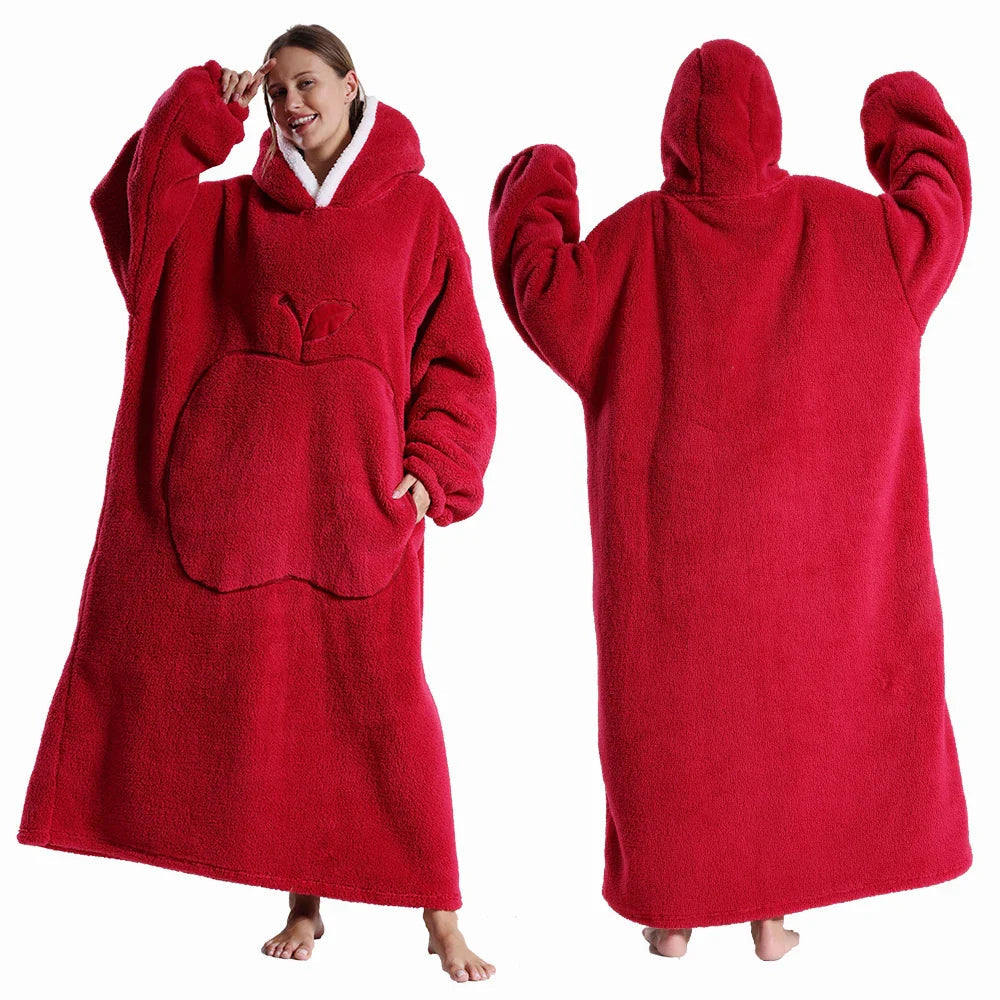 Sora Unisex Portable Blanket | Super Soft Plush, With Hood 10