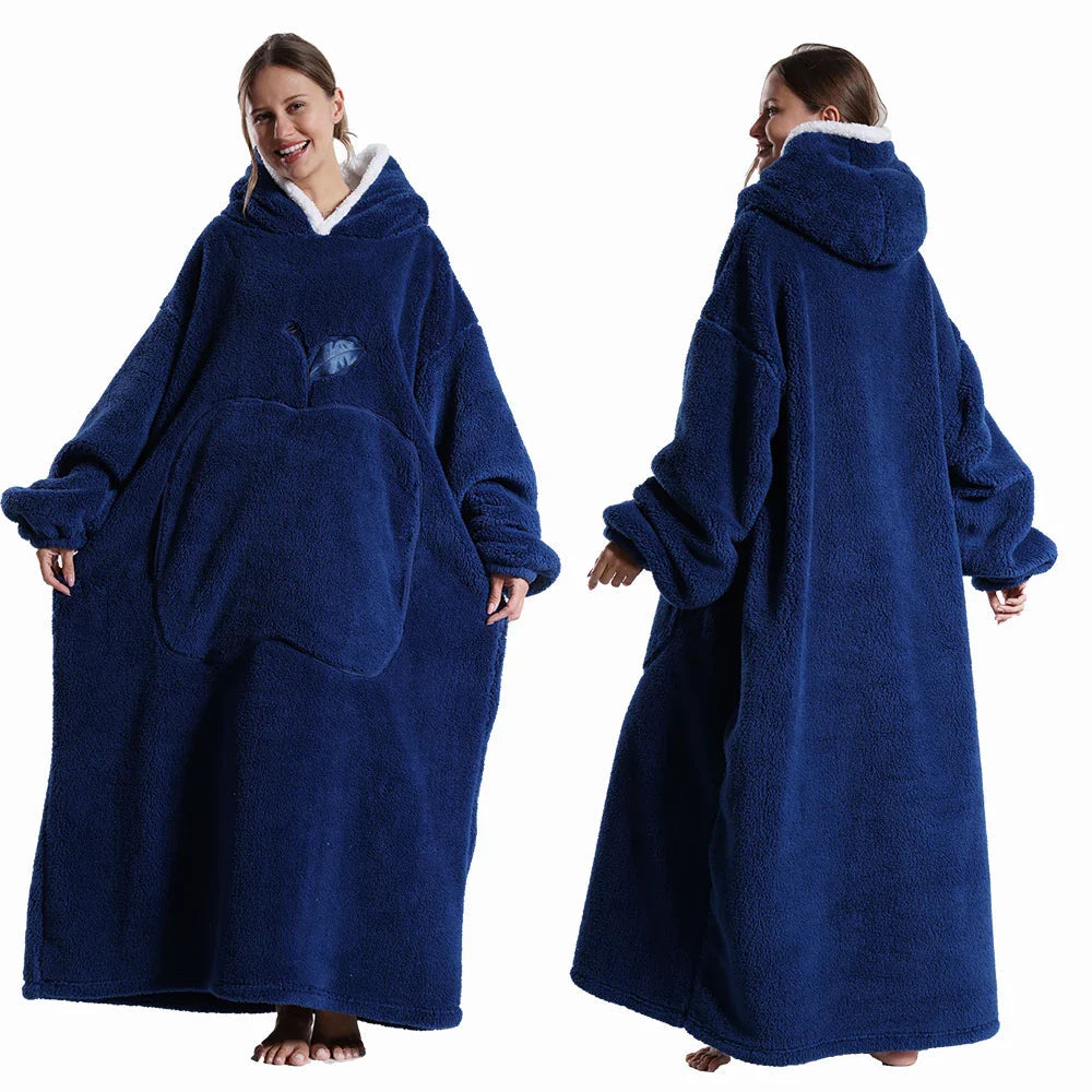 Sora Unisex Portable Blanket | Super Soft Plush, With Hood 11