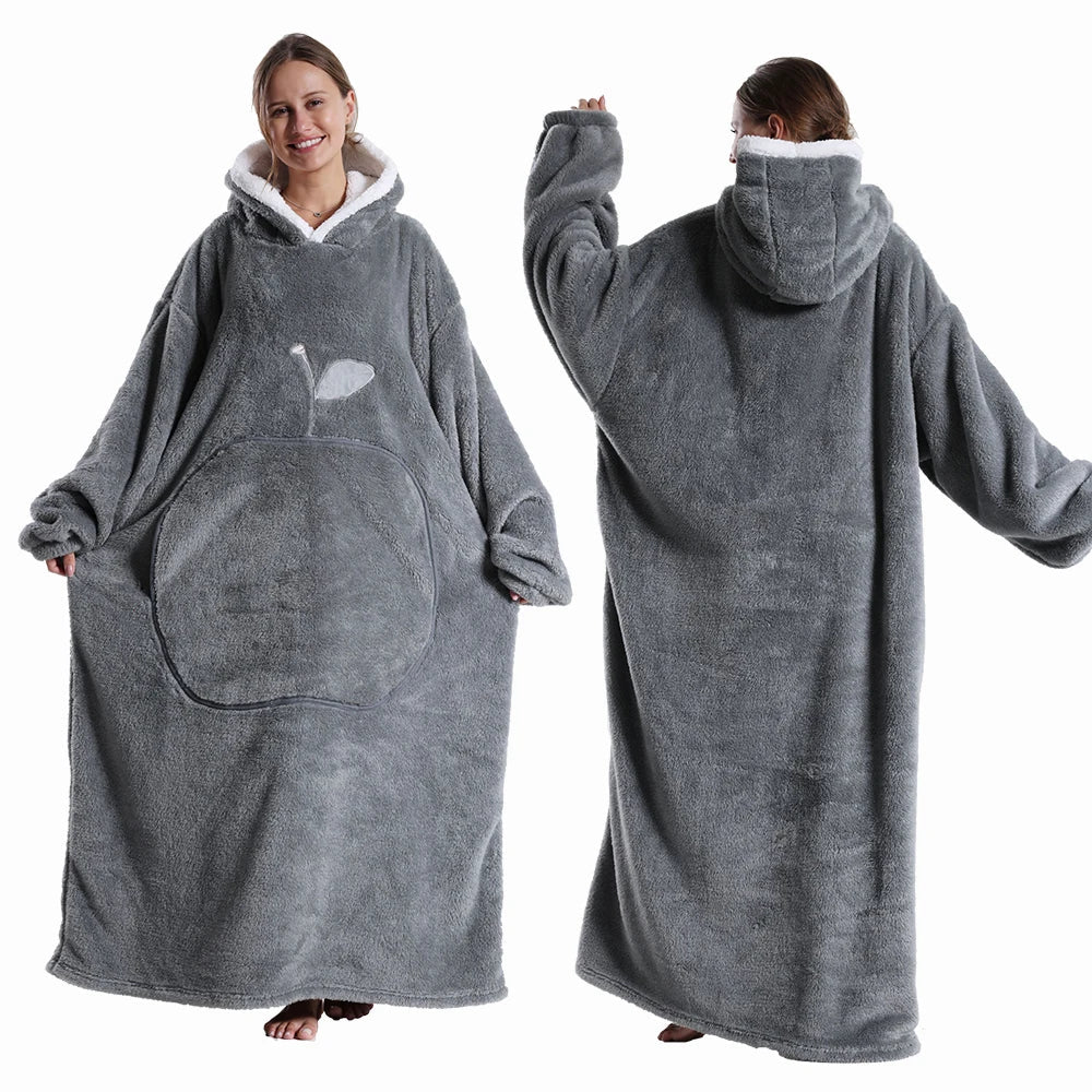 Sora Unisex Portable Blanket | Super Soft Plush, With Hood 12