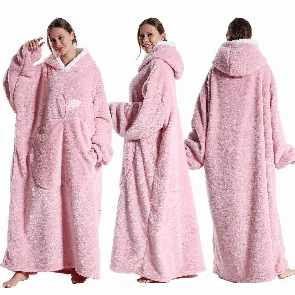 Sora Unisex Portable Blanket | Super Soft Plush, With Hood 3