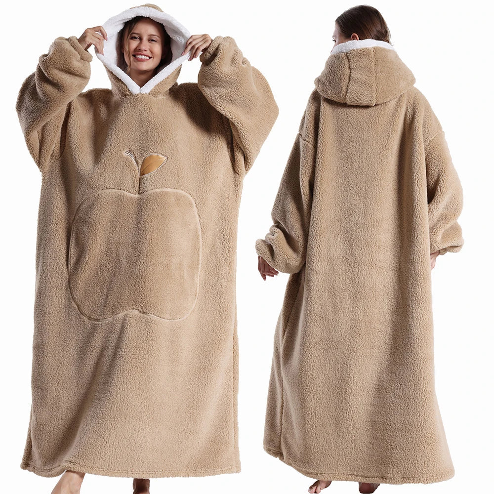 Sora Unisex Portable Blanket | Super Soft Plush, With Hood 4