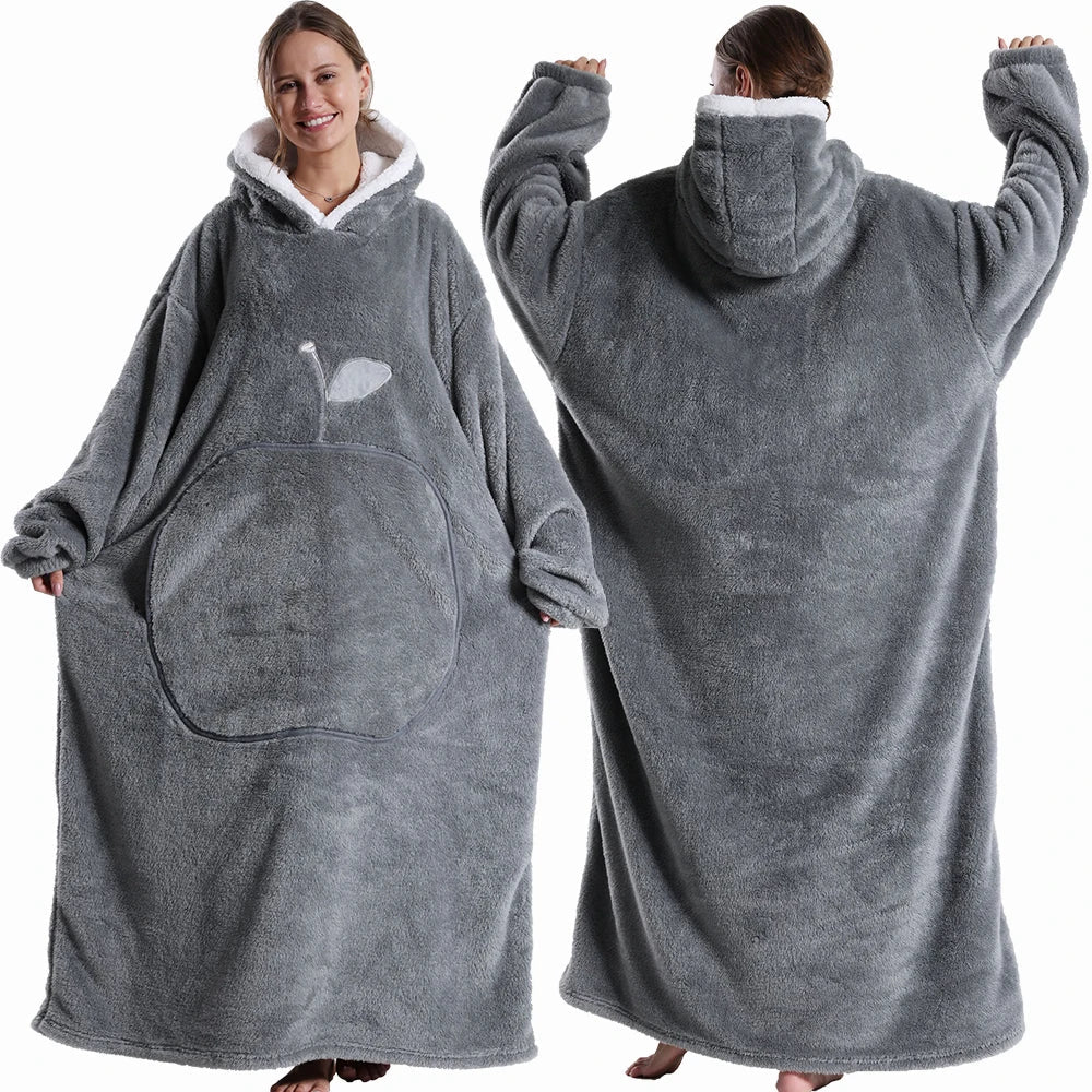 Sora Unisex Portable Blanket | Super Soft Plush, With Hood 5