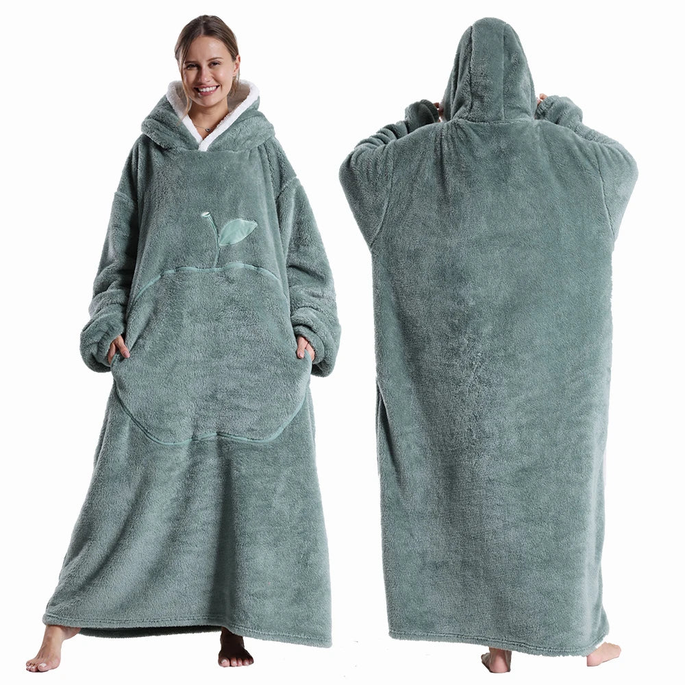 Sora Unisex Portable Blanket | Super Soft Plush, With Hood 6